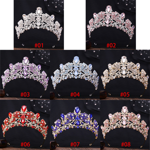 Nouveauté <span class=keywords><strong>fleur</strong></span> cristal couronne <span class=keywords><strong>de</strong></span> princesse <span class=keywords><strong>bouquet</strong></span> <span class=keywords><strong>de</strong></span> mariée <span class=keywords><strong>de</strong></span> haute qualité diadème <span class=keywords><strong>de</strong></span> mariage strass en métal accessoires <span class=keywords><strong>de</strong></span> cheveux pour la reine - Product Image 5