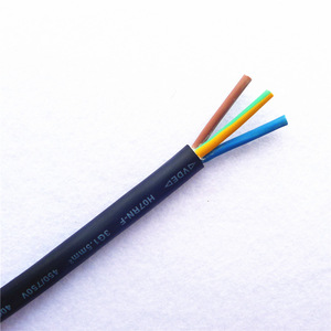 Câble en caoutchouc flexible H07RN-F 3*1.5mm, <span class=keywords><strong>fil</strong></span> de cuivre torsadé, isolation en caoutchouc, utilisé pour les lampes de jardin - Product Image 1
