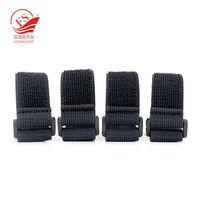 Prix usine réglable crochet et boucle boucle ceinture ceinture élastique crochet et boucle ceinture de fixation