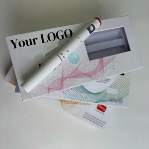 Caja de Almacenamiento de Papel de Dos Piezas para Pluma Dosificadora, Logotipo Personalizado en Relieve, Inserto de Papel Desmontable - Product Image 2