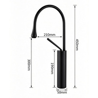 Robinet de lavabo créatif pour salle de bain, mitigeur de comptoir avec eau chaude et froide