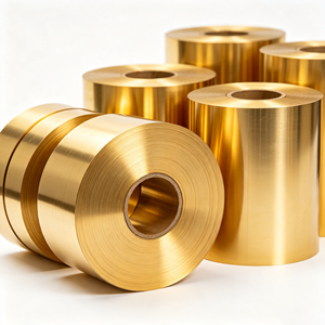 Construction Use Brass Coil C2700 Brass Alloy Roll Hard Temper for Door <b>Window</b> Hardware Lock Fittings Custom OEM Processing Supp - Product Image 1