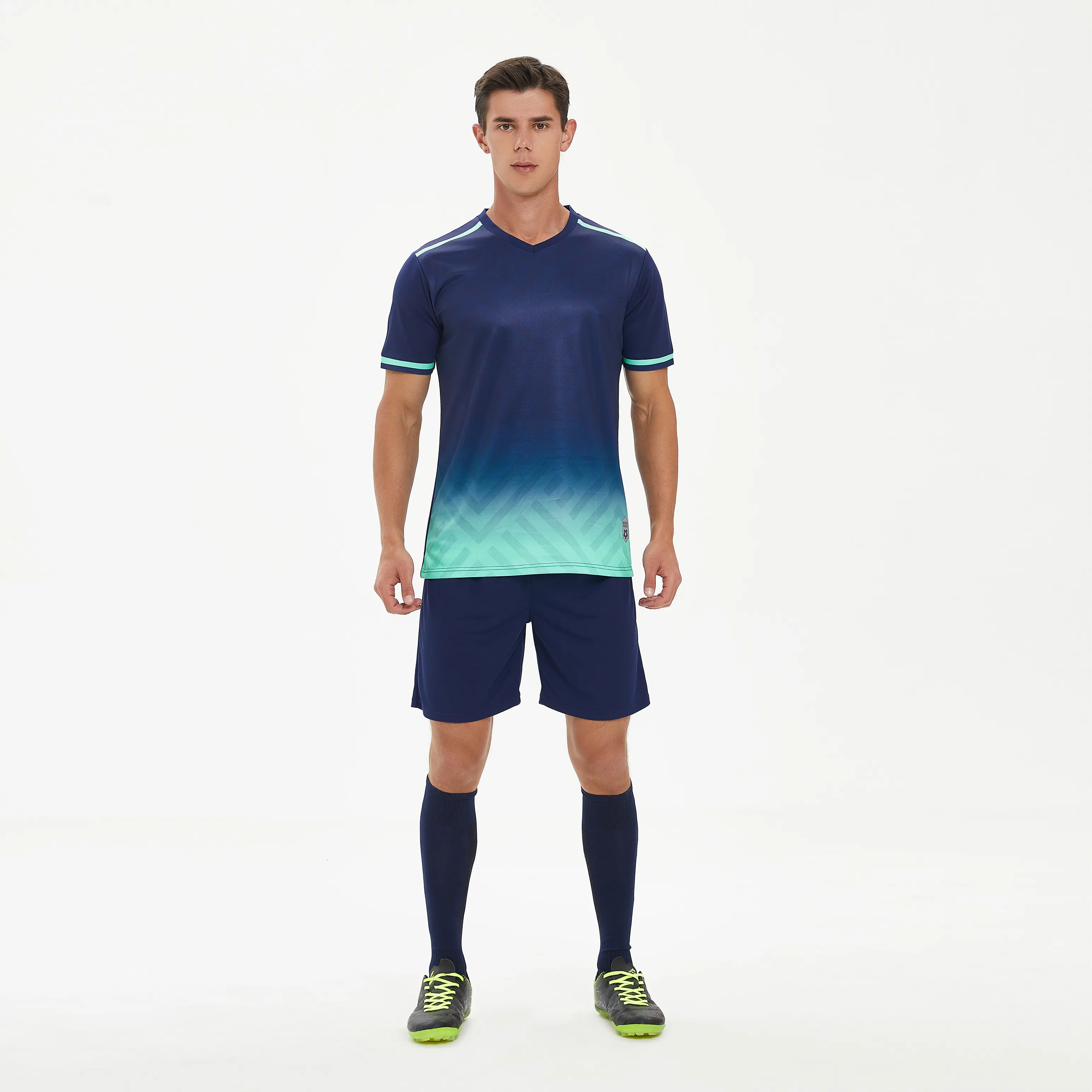 الشركة المصنعة: تي شيرت بلا فراغات ملابس كرة القدم زي المكسيك للبالغين