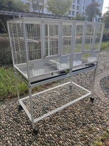 Durable 	 	 Mangeoire pour oiseaux en métal 	 Cage pour perroquet 	 Ligne Vera <span class=keywords><strong>Cruz</strong></span> pour Libérer le Perroquet 	 Système de cages haut de gamme pour oiseaux - Product Image 2