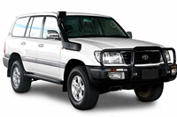Accessoires extérieurs 4x4 pour Toyota Land Cruiser Série 100 : Kit de snorkel pour voiture, pièces de snorkel, prise d'air 4x4
