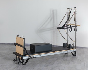 LUMINE Home - Reformer de Pilates Portátil de Aluminio Duradero y Ajustable, Multifuncional, Ecológico, para Estudio de Pilates - Product Image 1