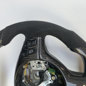 <span class=keywords><strong>Volant</strong></span> Excellent en Fibre de Carbone avec Garniture pour BMW <span class=keywords><strong>E46</strong></span> <span class=keywords><strong>M3</strong></span> en Cuir <span class=keywords><strong>Alcantara</strong></span>, Forme et Couleur Personnalisées - Product Image 3