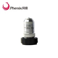 Phenix 4X/10X/40X/100X Objectif à zoom achromatique longue distance de travail pour microscopes