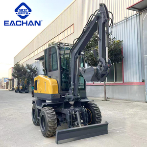 Fabricante de China Elevación hidráulica Excavadora de 3 toneladas Tracción de 4 ruedas Motor diesel Excavadora Construcción de muelle Excavadora todo terreno - Product Image 6