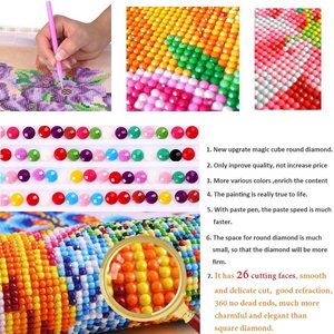 Pintura <span class=keywords><strong>de</strong></span> diamante personalizada, varias imágenes, pintura especial <span class=keywords><strong>de</strong></span> lobo <span class=keywords><strong>de</strong></span> diamante - Product Image 6