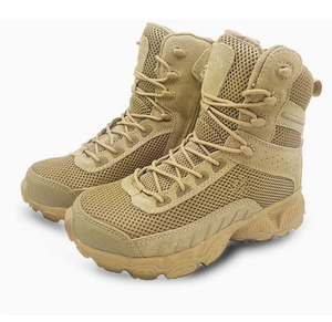 Manches en maille personnalisées DFS7, manches en maille respirantes pour l'été, bottes tactiques en cuir avec ventilation - Product Image 3