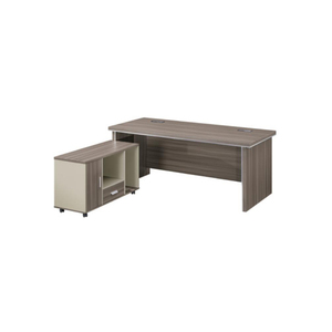 Foshan <strong>Office</strong> Furniture Factory Direct Sale Small Short Solid Wood Boss Supervisor Manager Desk - Product Image 3