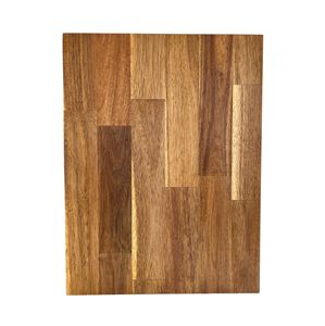 Tablero articulado de dedo de madera de acacia Estantes flotantes de mesa de encimera de madera de color aceite para decoración del hogar - Product Image 1