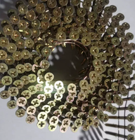 Clous en bobine pour palettes, zinc jaune, haute qualité, collés en bande, pour pistolet à clous pneumatique