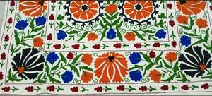 Service Express : Nappe murale Suzani brodée à la main, style ouzbek, pour lit ou table, idéale comme cadeau - Product Image 4