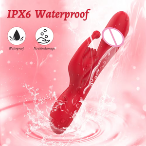 Vibrador de Clítoris con Calor, Vibrador de Mano en Forma de Rosa, Vibrador de Punto G, Juguetes Sexuales para Mujeres - Product Image 5