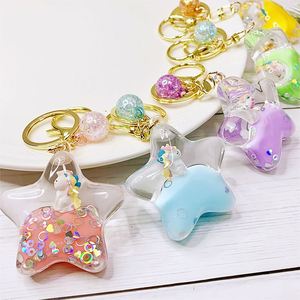 Mini Drink <b>Floating</b> Keychain Creative Cute Milk Tea Beverage Acrylic Liquid Keychain - Product Image 4