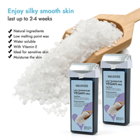 Kit Calentador de Cera Depilatoria en Roll-on de 100 ml, Máquina Profesional para Calentar Cera en Cartucho para Depilación Manual