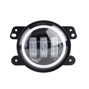 En Stock, luces antiniebla LED de 3,5 pulgadas y 90mm, anillo de Halo, luz antiniebla redonda de ojo de Ángel DRL, luz de circulación diurna, lámpara antiniebla - Product Image 5