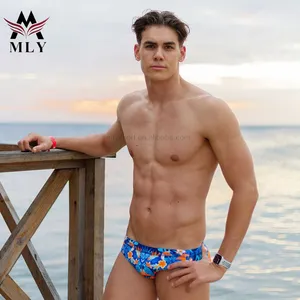 MLY New Arrivals Popular Breathable Soft Fabric Summer Men's Beachwear Swim Brief