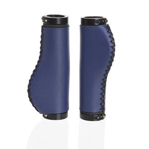 RIDERACE-Couverture de guidon de scooter de ville, en fibre de cuir, antidérapant, poignée de vélo <span class=keywords><strong>vtt</strong></span>, 1 paire - Product Image 5