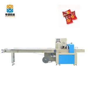 Huayuan KD-260 Ампер автоматического запирающего пленка конфеты даты сахар Саше Подушка автоматическая упаковочная машина для подушек