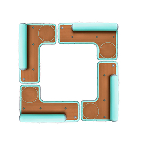 <span class=keywords><strong>Manta</strong></span> mágica, Isla de agua gruesa, plataforma <span class=keywords><strong>flotante</strong></span>, muelle inflable, Isla de fiesta a la venta - Product Image 4