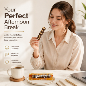 Barras de Chocolate con Leche y Coco Premium al por Mayor OEM, Snack de Café y Coco a Granel Directo de Fábrica - Product Image 5