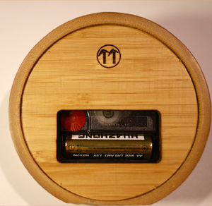 Home Decor Gift Modern <strong>Desk</strong> Table Bamboo Wooden Needle Time Alarm <strong>Clock</strong> - Product Image 6