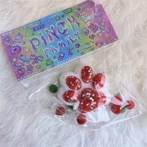 DIY Fluffy Cat Paw Stress Relief Squishy Slow Rebound Sensory Toy with Pom-Pom Soft PU Kawaii Gift for Ages 8-13 - Product Image 2