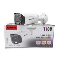 Caméra IP réseau Bolt double optique audio 8 millions de pixels IPC-HFW3849T1-ZAS-PV 8MP intelligente à double éclairage avec dissuasion active et objectif varifocal