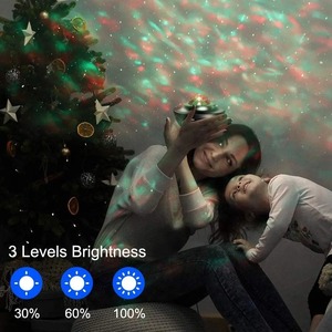 Proyector de Luz Romántico con Diseño de Cielo Estrellado, Control Remoto, RGB, Ondas LED, Nebulosa, Nubes, Altavoz Bluetooth con Música, Lámpara Galaxia - Product Image 4