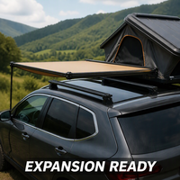 Barres transversales de toit spécifiques au modèle YYD OVERLAND pour Li L7 L8 L9, en alliage d'aluminium moulé sous pression, 180 kg, profil bas, sans perçage, fente en T