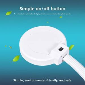 Lampada Professionale a LED con Luce Fredda e Ingrandimento 8X, Lampada da Terra Regolabile a 360° per Uso Medico, Domestico, <span class=keywords><strong>Dentistico</strong></span>, Tatuaggi, Portatile e Pieghevole - Product Image 3