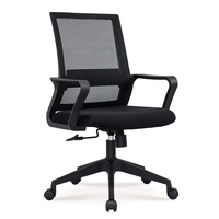 Chaises de bureau confortables pour le personnel, réglables en hauteur, pivotantes et avec roulettes, vente en gros