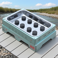 Barbecue portable jetable sans fumée à allumage rapide pour le camping, la randonnée et les pique-niques, en acier inoxydable pliable, personnalisé en usine