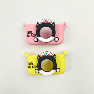 Funda protectora <span class=keywords><strong>de</strong></span> silicona personalizada para cámara <span class=keywords><strong>de</strong></span> niños, carcasa <span class=keywords><strong>de</strong></span> silicona anticaída para cámara pequeña <span class=keywords><strong>de</strong></span> dibujos animados - Product Image 5