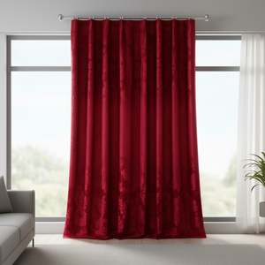 Panel de Cortina Jacquard de 2m X 2.5m con Patrón Floral, Textil para el Hogar - Product Image 2