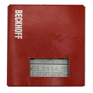 Nuevo Madule de entrada analógica de 4 canales-EL3114-NUEVO para Plc - Product Image 1