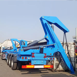 رافعة 3 محاور جديدة ومعملة شاحنة 20 قدم 40 قدم نصف مقطورة للبيع - Product Image 5