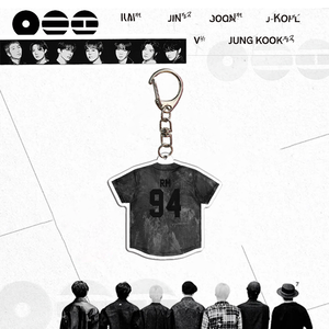 Portachiavi Kpop World Tour ARIRANG in Giappone, Ciondolo in Acrilico con Stampa su T-Shirt, Anello Portachiavi, Decorazione per Borsa, Regalo per i fan di JIN JIMIN <span class=keywords><strong>SUGA</strong></span> JHOPE JK - Product Image 6