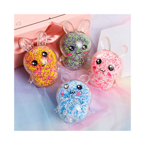 Wholesale New High Quality Popular Wholesale Colorful TPR Rabbit Shape Anti-Stress Relieve Stress Toy <b>Squishy</b> Ball - Product Image 1