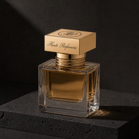 Capuchon de parfum carré en Zamak, logo personnalisé, couvercle en alliage de zinc, couvercle de flacon de parfum de luxe