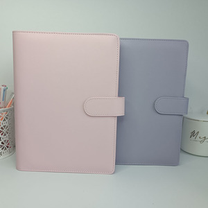 Cuadernos de cuero PU personalizables, diario 2022, planificador, papel Extra grueso, hojas sueltas, carpeta A5 <span class=keywords><strong>A6</strong></span>, Bloc de notas, venta al por mayor - Product Image 4