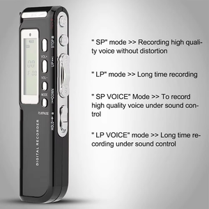 Chuyên NGHIỆP 4GB/8GB/16GB USB ghi âm giọng nói MP3 USB kỹ thuật số âm thanh ghi âm thanh với màn hình LCD - Product Image 3