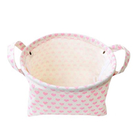 Bacs de rangement pour pastèque, petits paniers, bacs de stockage pour fruits, plage été forme ronde, avec poignées pour étagère placard chambre à coucher