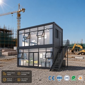 Casa Container in Acciaio da 20 Piedi, <span class=keywords><strong>Ufficio</strong></span> <span class=keywords><strong>Mobile</strong></span> Personalizzato per Abitazione, Casa Integrata Facile da Montare e Smontabile - Product Image 1