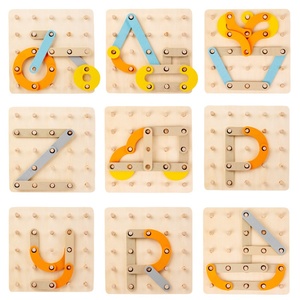 Jouet de <span class=keywords><strong>puzzle</strong></span> amusant pour le cerveau des enfants en forme de bande créative en bois - Product Image 4