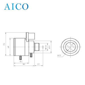 DC otomatik iris F1.6 m12x0.5 dağı <span class=keywords><strong>4</strong></span>-<span class=keywords><strong>9mm</strong></span> megapiksel m12 smount s-mt zoom değişken odaklı cctv kurulu kamera lenti <span class=keywords><strong>lens</strong></span> ile 1/3 inç sensör - Product Image 2