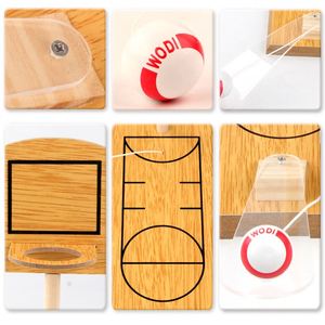 Jeu de basket-ball miniature amusant et portable pour le bureau, le bureau à domicile ou la table, idéal comme cadeau - Product Image 5